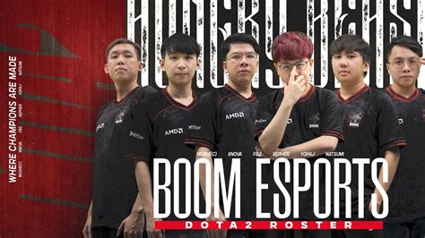 Boom Dota 2 Roster 2022 .